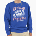 New England Football Sweatshirt - Casual Everyday Wear Men Women - T-Shirt, Sweatshirt, Hoodie