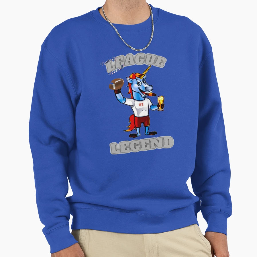 League Legend Sweatshirt - Minimalist Print Men Women - T-Shirt, Sweatshirt, Hoodie