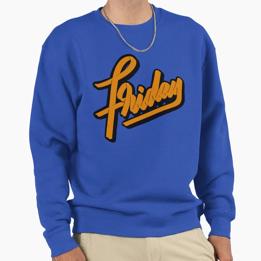 Friday Sweatshirt - Minimalist Print for Adults - T-Shirt, Sweatshirt, Hoodie