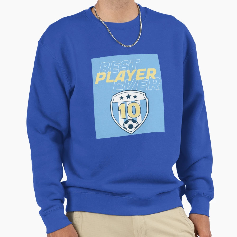 Best Player Ever Sweatshirt - Aesthetic Graphic for Adults - T-Shirt, Sweatshirt, Hoodie