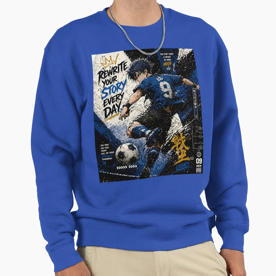 Football Hero Sweatshirt - Trendy Graphic for Adults - T-Shirt, Sweatshirt, Hoodie