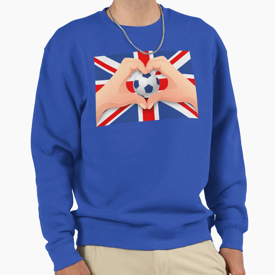 Football Love Sweatshirt - Casual Everyday Wear Unisex - T-Shirt, Sweatshirt, Hoodie