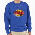 Super Hero Senior Sweatshirt - Novelty Apparel Unisex - T-Shirt, Sweatshirt, Hoodie