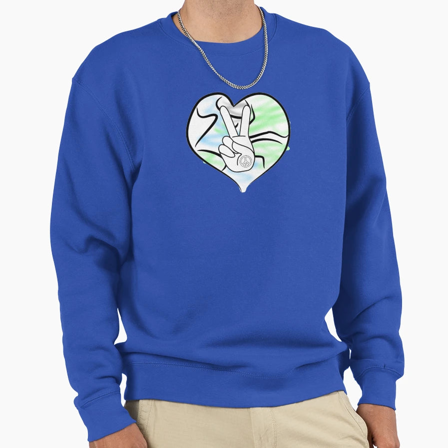 World Peace Sweatshirt - Graphic Print Unisex - T-Shirt, Sweatshirt, Hoodie