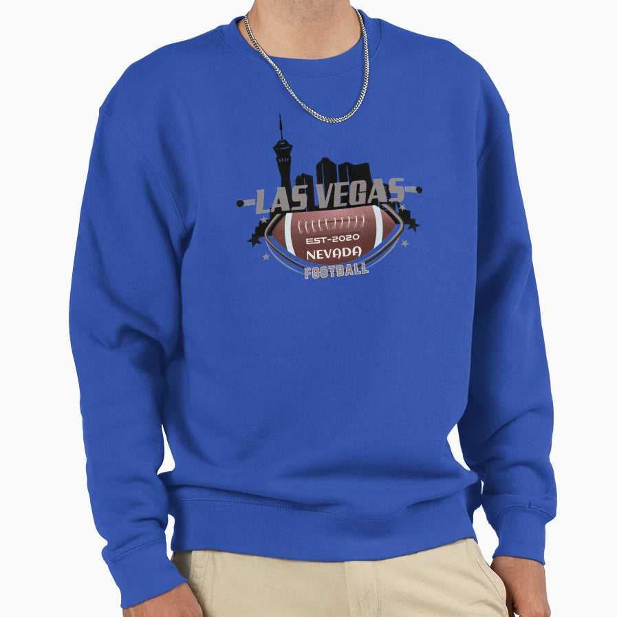 Las Vegas Football Sweatshirt - Custom Art Print Men Women - T-Shirt, Sweatshirt, Hoodie