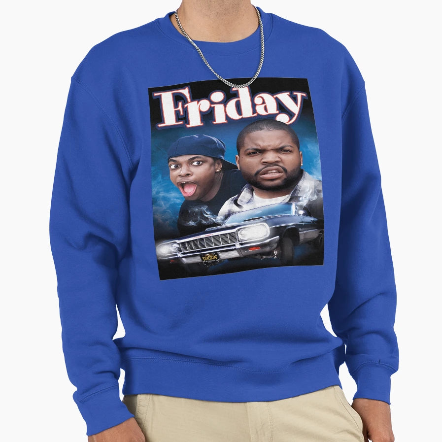 Ice Cube Art Sweatshirt - Graphic Print Men Women - T-Shirt, Sweatshirt, Hoodie