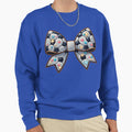 Sparkling Soccer Ball Bow Gems And Sweatshirt - Novelty Apparel for Adults - T-Shirt, Sweatshirt, Hoodie