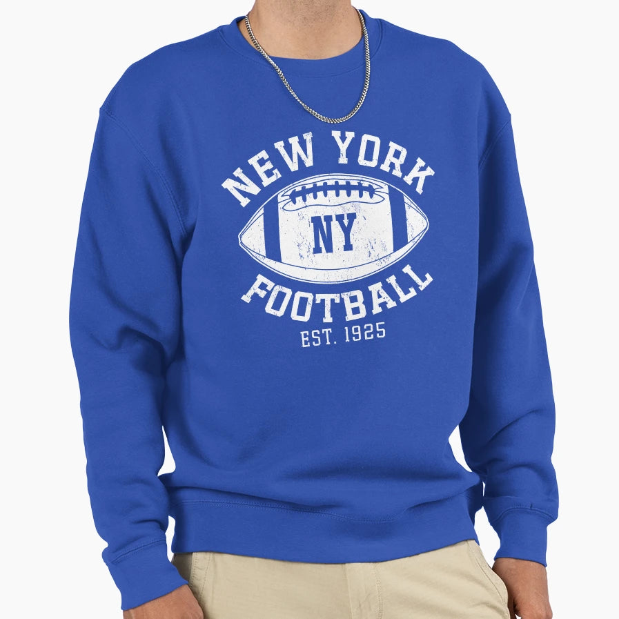 New York Ny Football Team Giants Sweatshirt - Minimalist Print Unisex - T-Shirt, Sweatshirt, Hoodie