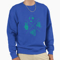 Pizza Peace Soccer Green Sweatshirt - Fun Novelty Design Unisex - T-Shirt, Sweatshirt, Hoodie