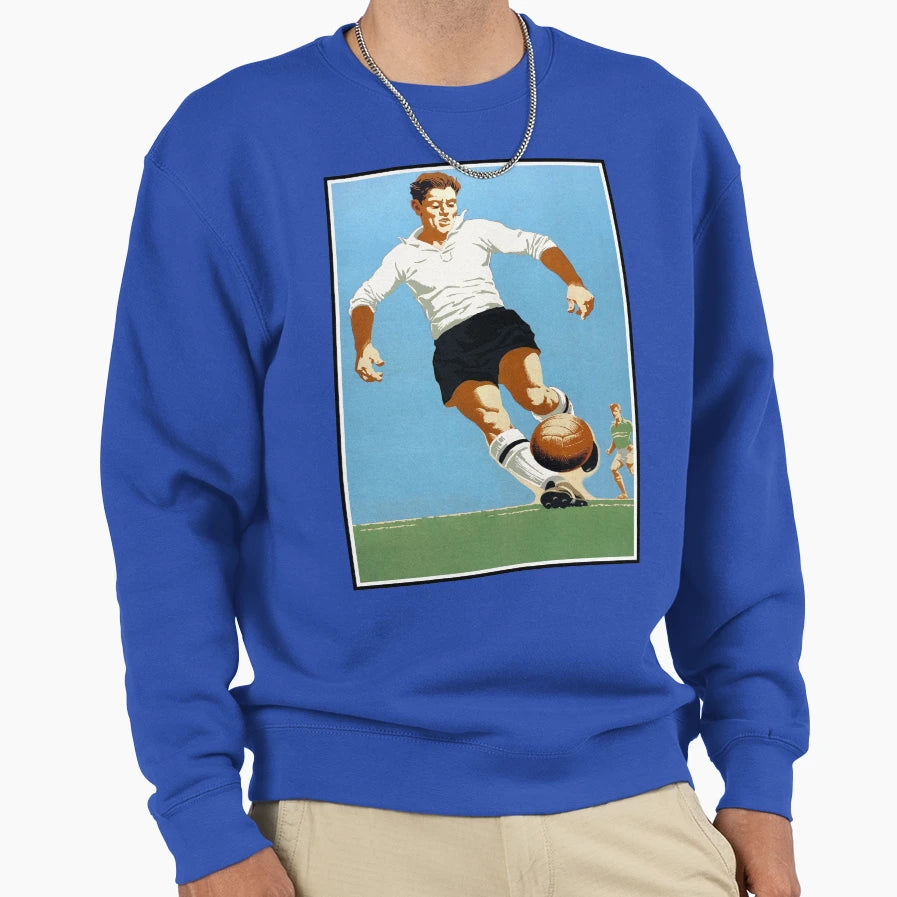 Black And White Player Sweatshirt - Aesthetic Graphic Men Women - T-Shirt, Sweatshirt, Hoodie