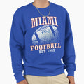 Miami Football Sweatshirt - Streetwear Style Unisex - T-Shirt, Sweatshirt, Hoodie