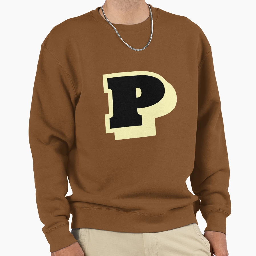 Letter P Street Art Typography Sweatshirt - Aesthetic Graphic Unisex - T-Shirt, Sweatshirt, Hoodie