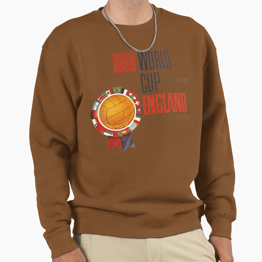 1966 World Cup England Football Soccer Sweatshirt - Graphic Print Unisex - T-Shirt, Sweatshirt, Hoodie