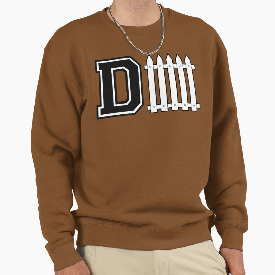 D Fence Sweatshirt - Graphic Print Unisex - T-Shirt, Sweatshirt, Hoodie