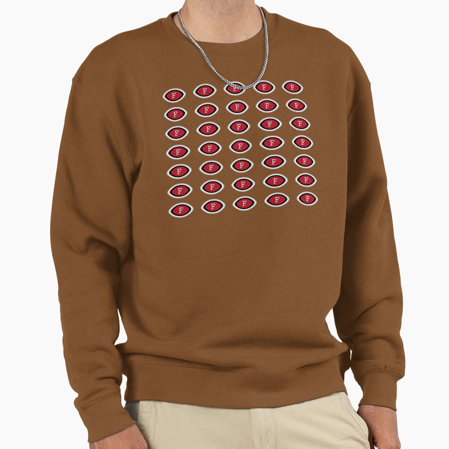 Falcon Grid Sweatshirt - Novelty Apparel Men Women - T-Shirt, Sweatshirt, Hoodie