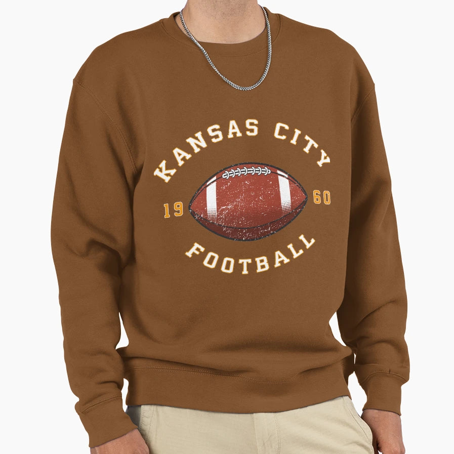 Kansas City Football Gift Sweatshirt - Minimalist Print Men Women - T-Shirt, Sweatshirt, Hoodie