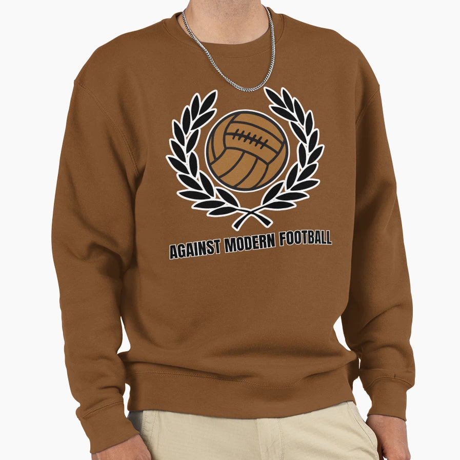 Against Modern Football 5 Sweatshirt - Minimalist Print Men Women - T-Shirt, Sweatshirt, Hoodie
