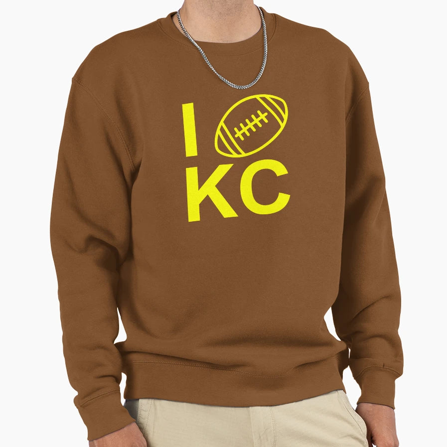 Kansas City Football Chiefs Sweatshirt - Trendy Graphic Unisex - T-Shirt, Sweatshirt, Hoodie