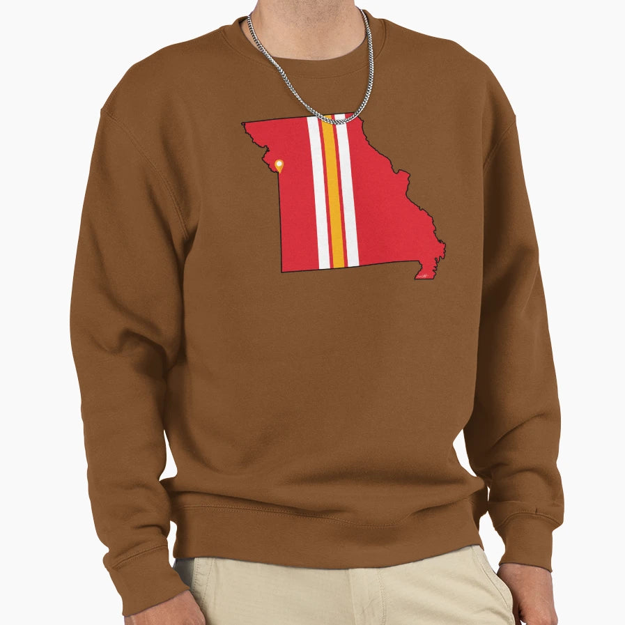 Kansas City Football Sweatshirt - Aesthetic Graphic Unisex - T-Shirt, Sweatshirt, Hoodie