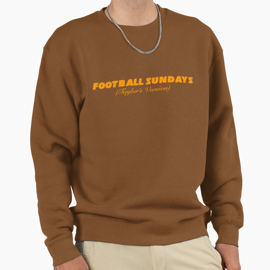 Football Sundays Taylors Version Sweatshirt - Trendy Graphic Unisex - T-Shirt, Sweatshirt, Hoodie