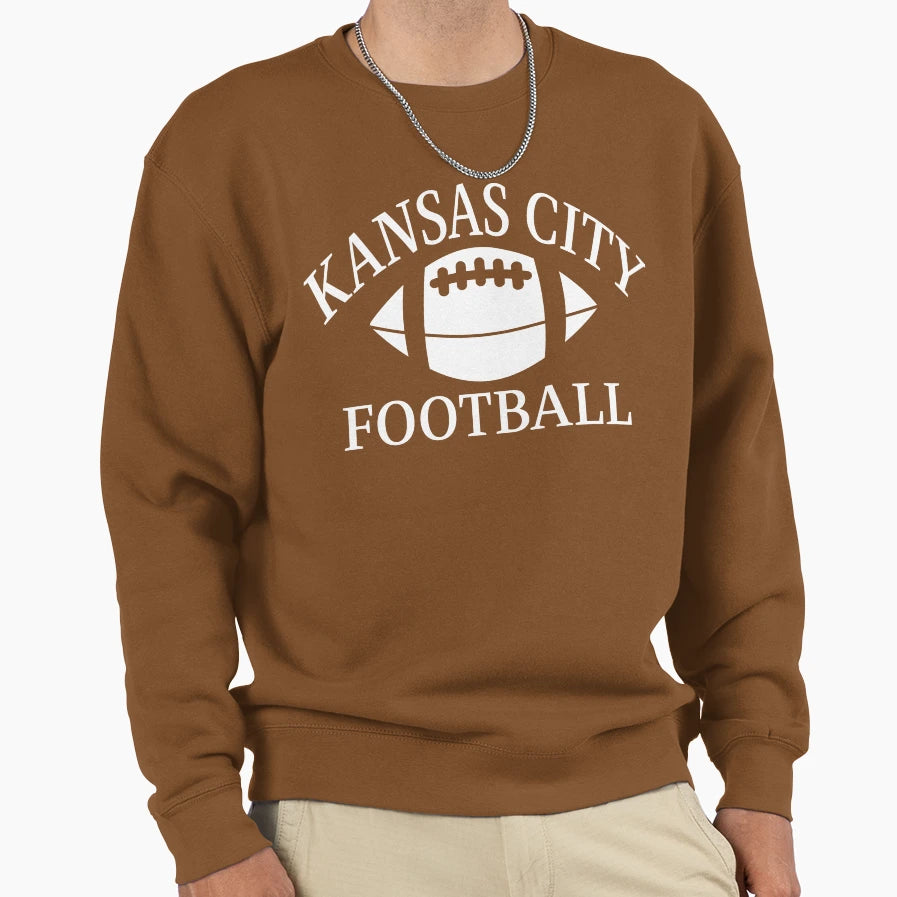 Kansas City Football Sweatshirt - Casual Everyday Wear Unisex - T-Shirt, Sweatshirt, Hoodie