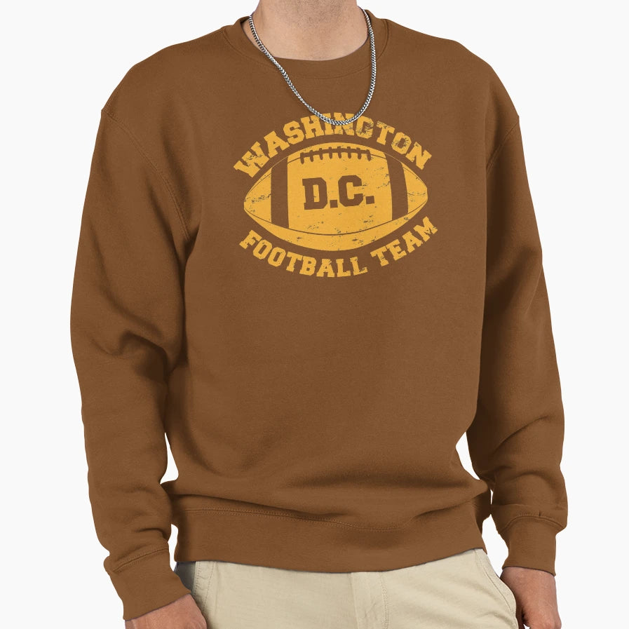 Washington D C Football Team Sweatshirt - Casual Everyday Wear Unisex - T-Shirt, Sweatshirt, Hoodie