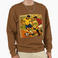 Football Soccer Beautiful Game Sweatshirt - Minimalist Print Men Women - T-Shirt, Sweatshirt, Hoodie