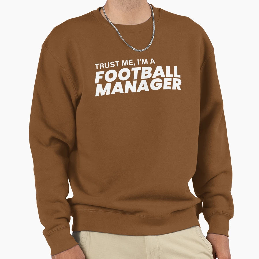 Football Manager Gamer Lover Sweatshirt - Graphic Print for Adults - T-Shirt, Sweatshirt, Hoodie