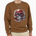 Pirate Skull Sweatshirt - Minimalist Print for Adults - T-Shirt, Sweatshirt, Hoodie