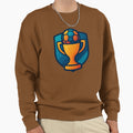 Trophy Logo Soccer Ball Sweatshirt - Unique Graphic for Adults - T-Shirt, Sweatshirt, Hoodie