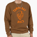 Bucs Skull Sweatshirt - Custom Art Print Unisex - T-Shirt, Sweatshirt, Hoodie