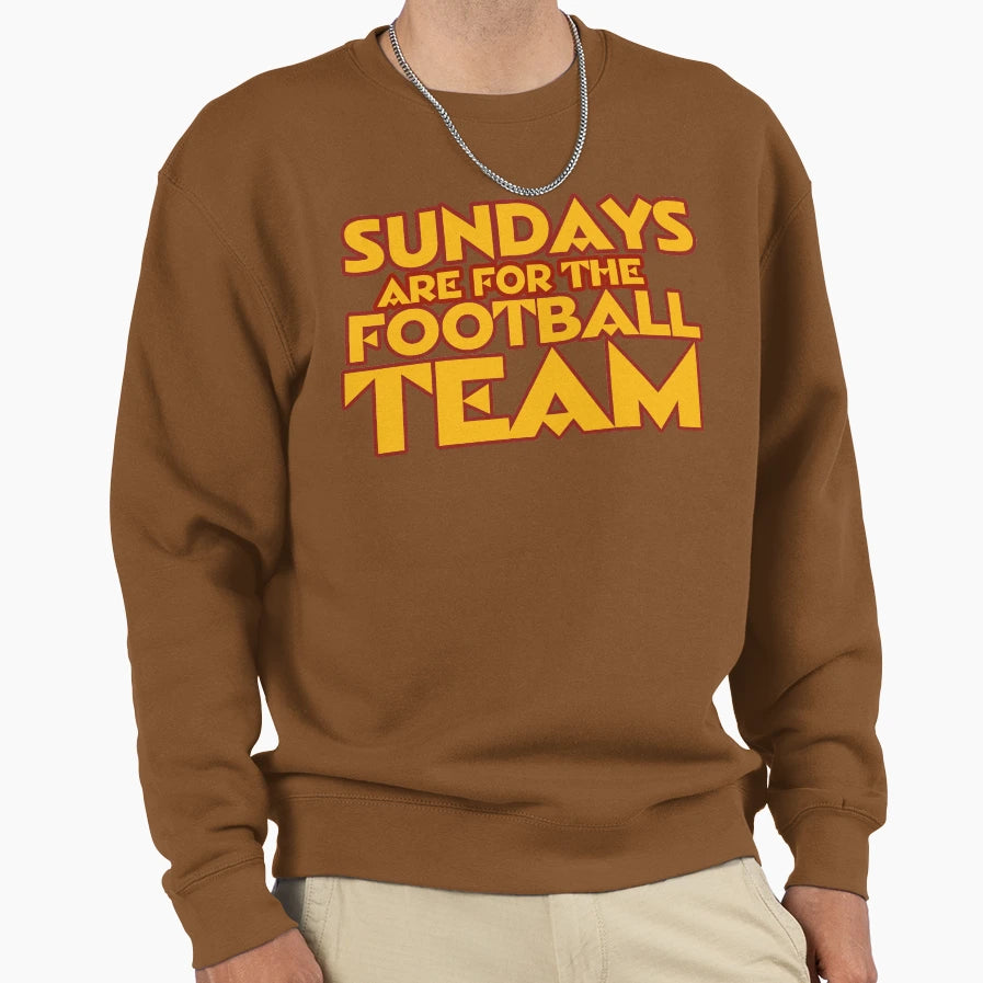 Sundays Are Football Team Fight Old T-Shirt - Casual Everyday Wear Unisex - T-Shirt, Sweatshirt, Hoodie