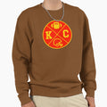 Chiefs Helmet Kc Kansas City Circle Sweatshirt - Trendy Graphic Men Women - T-Shirt, Sweatshirt, Hoodie