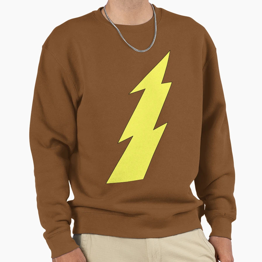 Jg Lightning Bolt Sweatshirt - Casual Everyday Wear Unisex - T-Shirt, Sweatshirt, Hoodie