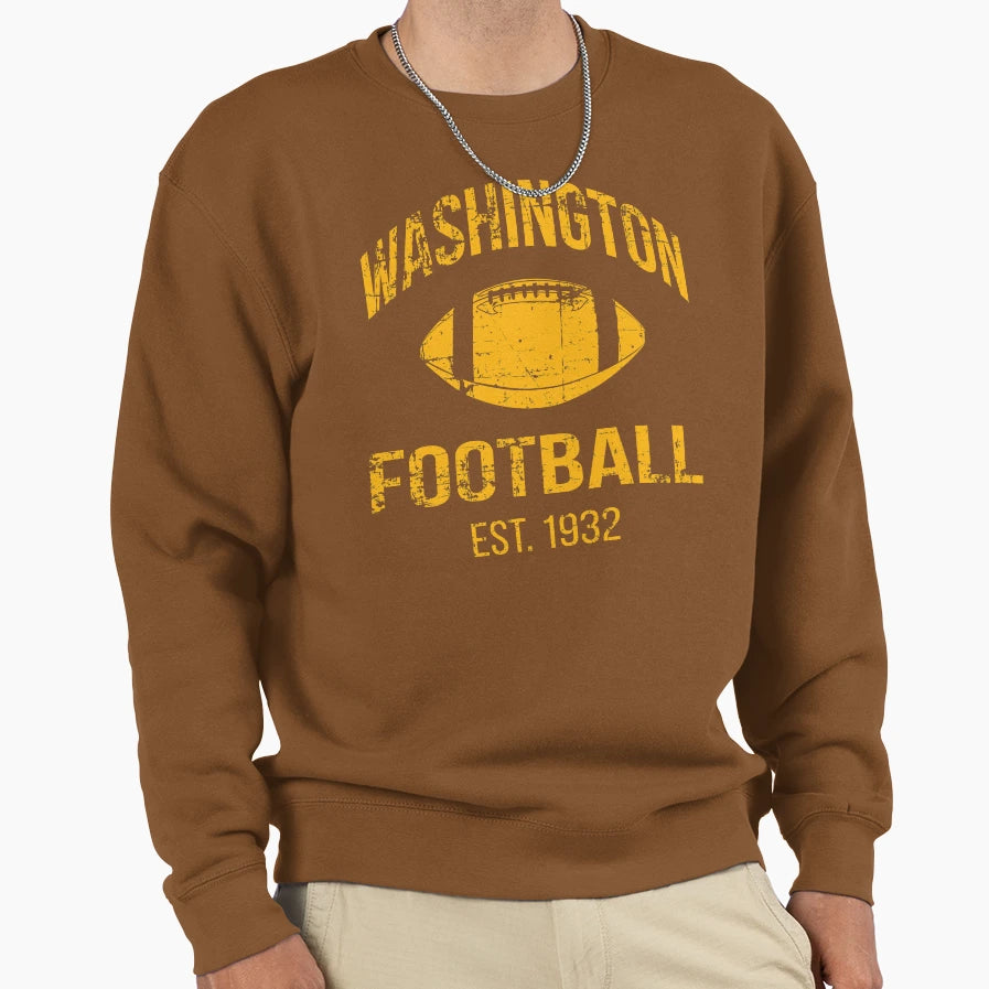 Washington Football Team Sweatshirt - Aesthetic Graphic Unisex - T-Shirt, Sweatshirt, Hoodie