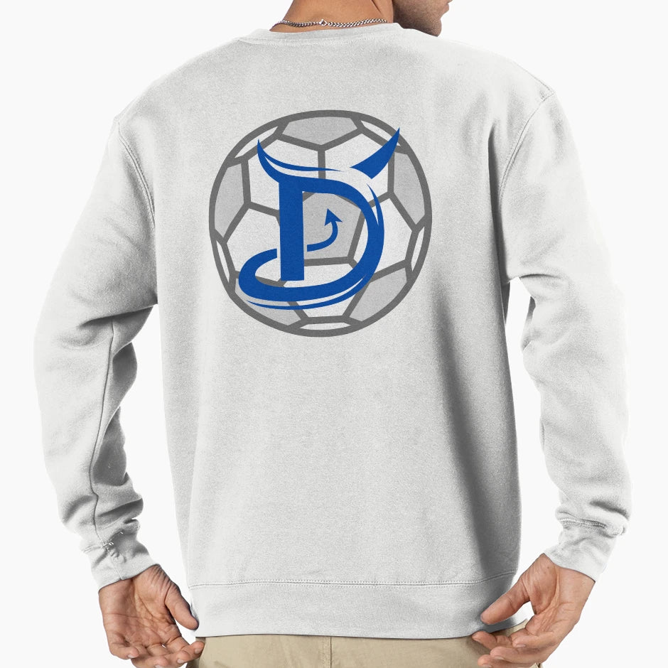 D Soccer Ball Sweatshirt - Casual Everyday Wear Unisex - T-Shirt, Sweatshirt, Hoodie