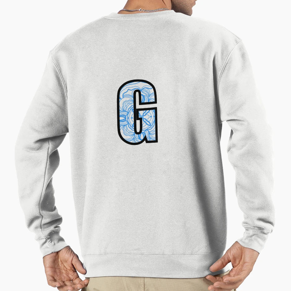 Mandala G Cut Out Sweatshirt - Custom Art Print Unisex - T-Shirt, Sweatshirt, Hoodie