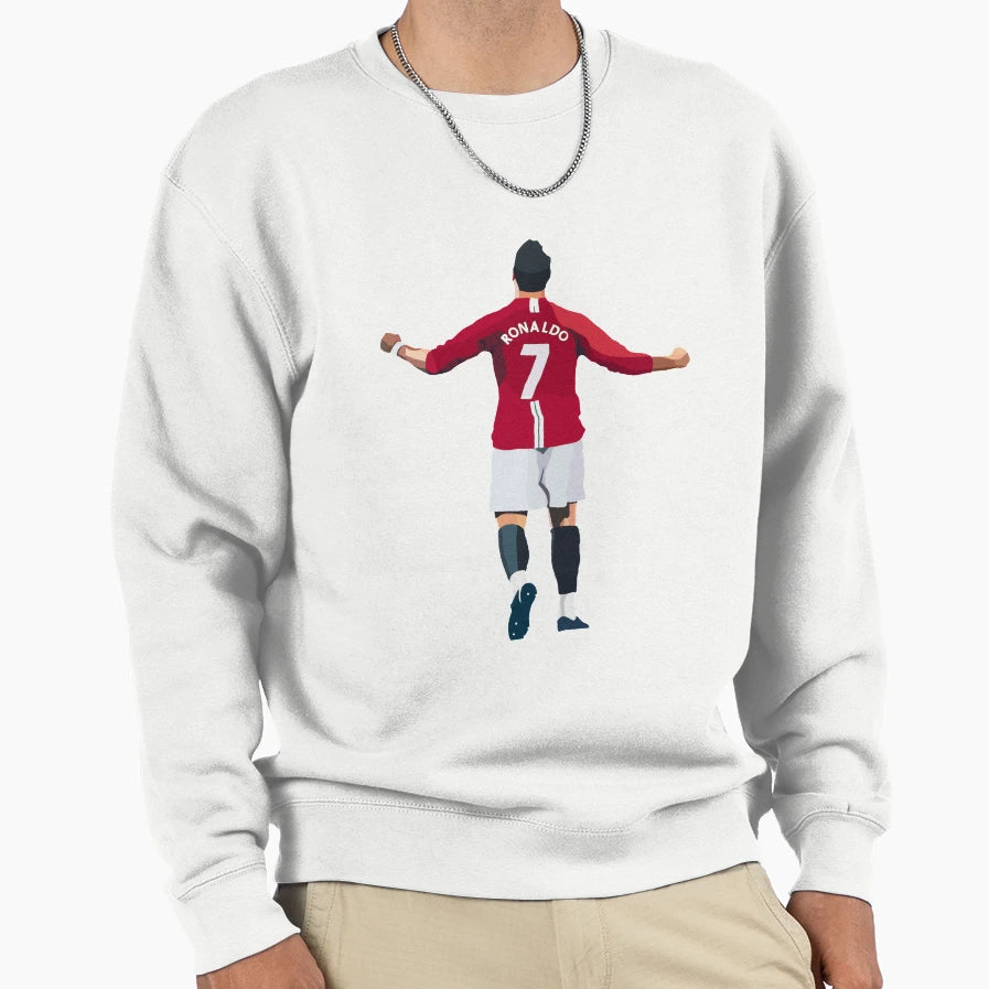 Cristiano Ronaldo Sweatshirt - Aesthetic Graphic Men Women - T-Shirt, Sweatshirt, Hoodie
