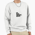 Eat Sleep Football Repeat Sweatshirt - Minimalist Print Men Women - T-Shirt, Sweatshirt, Hoodie