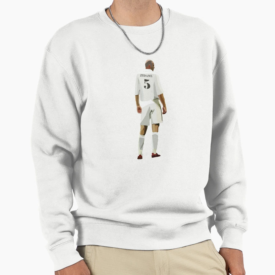 Football Legend Zinedine Zidane Sweatshirt - Graphic Print Men Women - T-Shirt, Sweatshirt, Hoodie