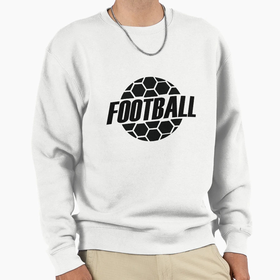 Football Icon Sweatshirt - Graphic Print Men Women - T-Shirt, Sweatshirt, Hoodie