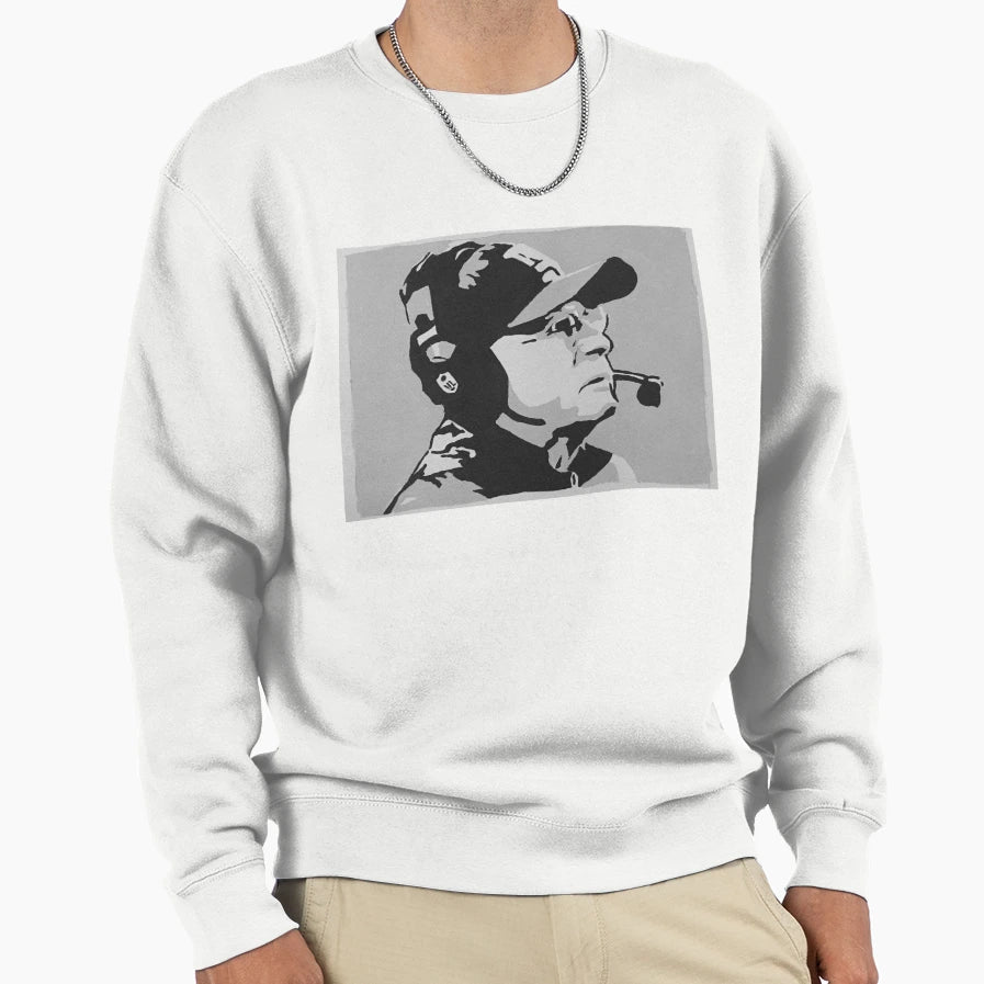 Tom Coughlin Portrait Sweatshirt - Novelty Apparel Men Women - T-Shirt, Sweatshirt, Hoodie