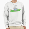 Field Helmet White 2 Sweatshirt - Minimalist Print for Adults - T-Shirt, Sweatshirt, Hoodie