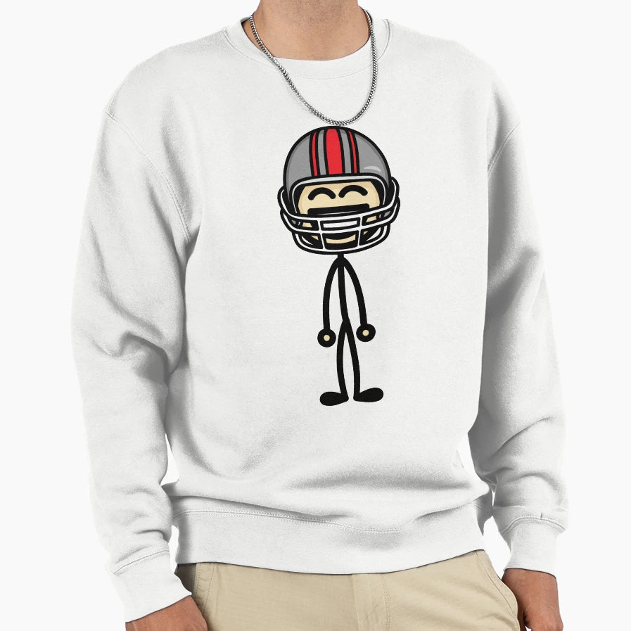 Football Guy 2 Sweatshirt - Novelty Apparel Men Women - T-Shirt, Sweatshirt, Hoodie