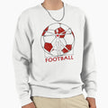 Football Sweatshirt - Minimalist Print Men Women - T-Shirt, Sweatshirt, Hoodie