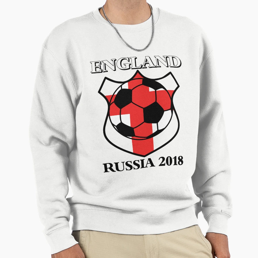 England 2018 World Cup Russia T-Shirt - Aesthetic Graphic Men Women - T-Shirt, Sweatshirt, Hoodie