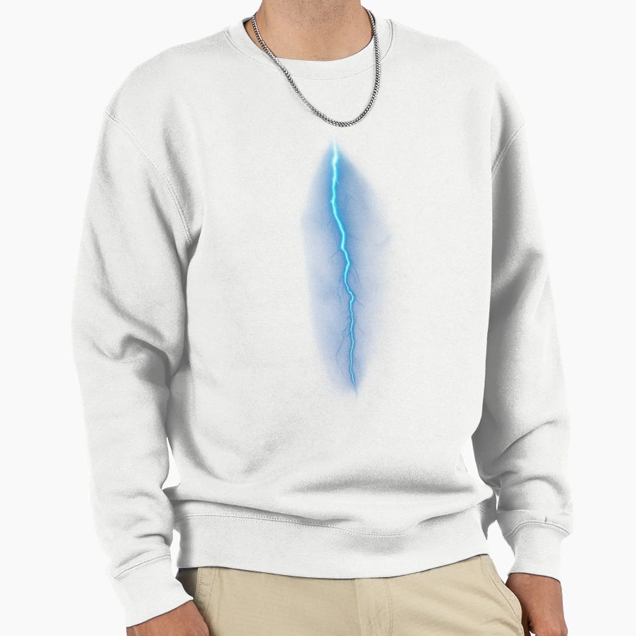 Lightning Sweatshirt - Aesthetic Graphic for Adults - T-Shirt, Sweatshirt, Hoodie