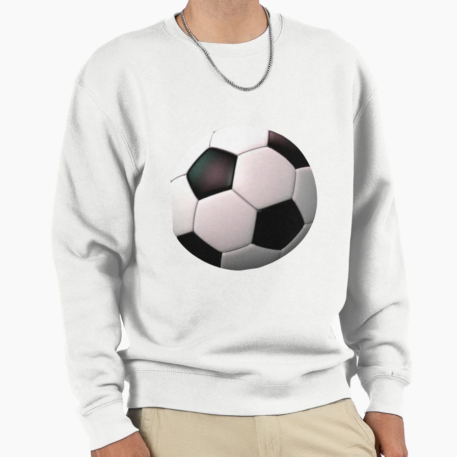 Football Sweatshirt - Minimalist Print for Adults - T-Shirt, Sweatshirt, Hoodie