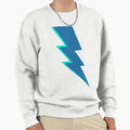 Blue Lightning Sweatshirt - Trendy Graphic Men Women - T-Shirt, Sweatshirt, Hoodie