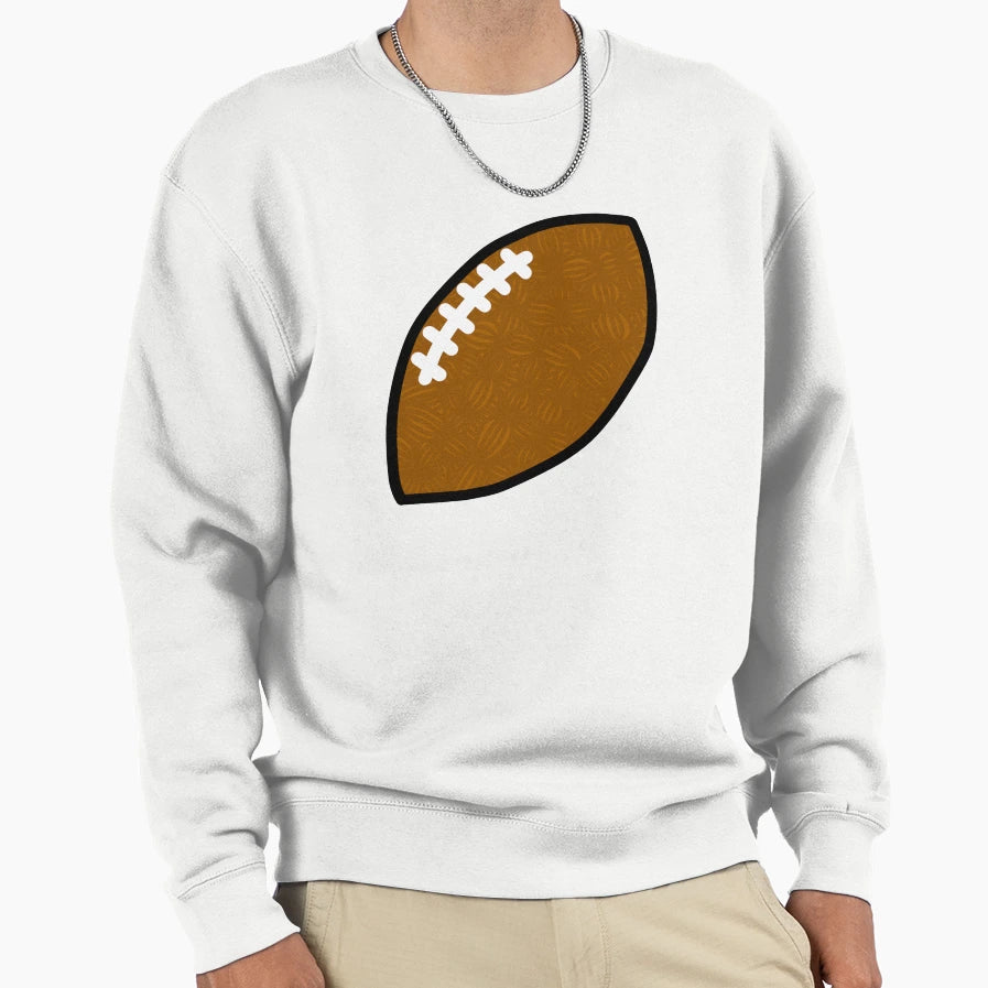 Football Sweatshirt - Casual Everyday Wear Men Women - T-Shirt, Sweatshirt, Hoodie